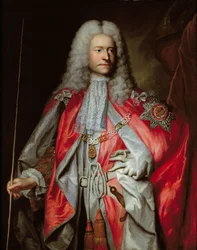 ポール・メシューエンKBの死後の肖像（d.1757）